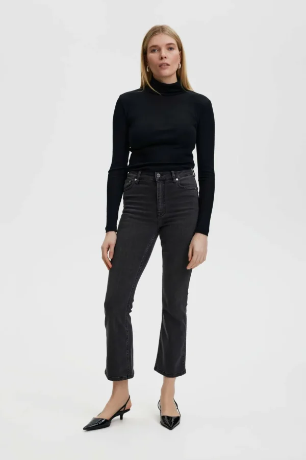 Emilindagz Hw 7/8 Flared Jeans>Gestuz Best Sale